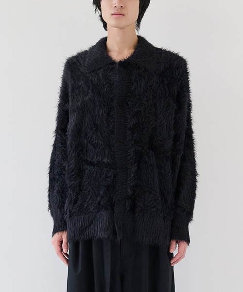 SHAREEF（シャリーフ） シャツ 「SHAREEF」シャギーニットシャツ