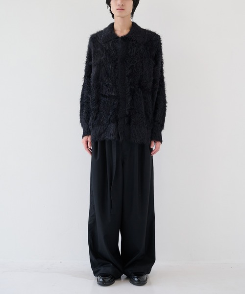 SHAREEF（シャリーフ） シャツ 「SHAREEF」シャギーニットシャツ