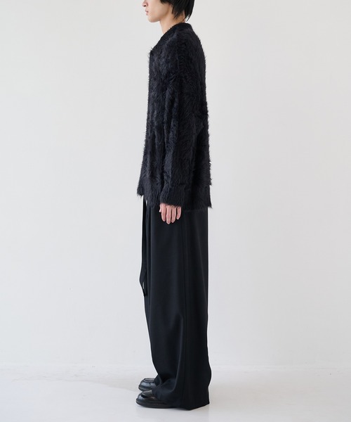 SHAREEF（シャリーフ） シャツ 「SHAREEF」シャギーニットシャツ