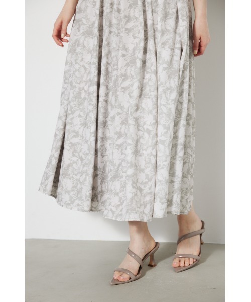 「rienda」 半袖ワンピース SMALL ベージュ系その他 レディース_画像8