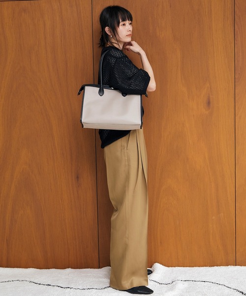 「Breath TOPKAPI」 トートバッグ FREE グレイッシュベージュ レディース_画像3