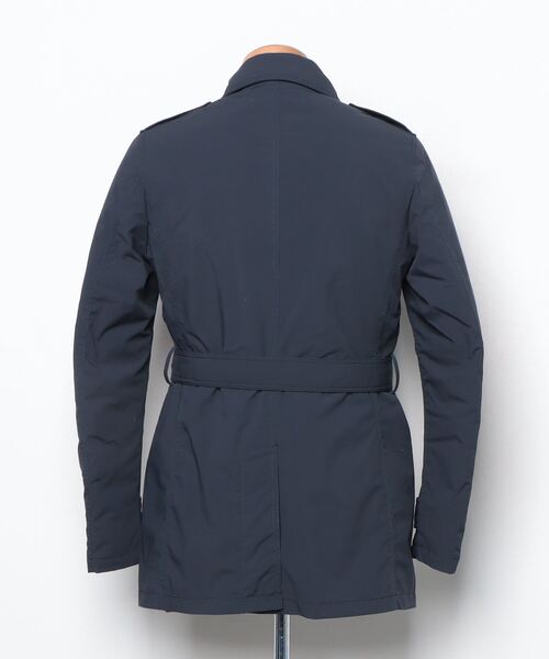 「HETREGO」 ダウンコート 46 ネイビー メンズ_画像2