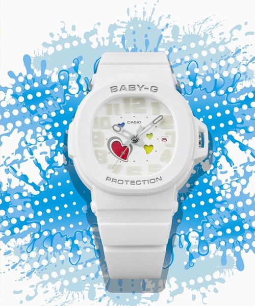 G-SHOCK 「G-SHOCK」 デジタル腕時計 FREE ホワイト レディース