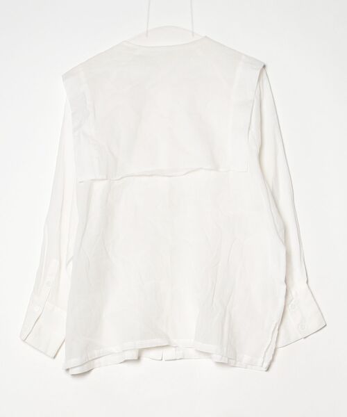 「Cynical」 フリル長袖ブラウス 2 ホワイト レディース_画像2