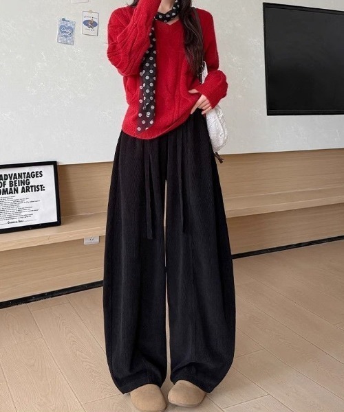 パンツ コーデュロイワイドパンツ レディース : ZOZOTOWN Yahoo!店