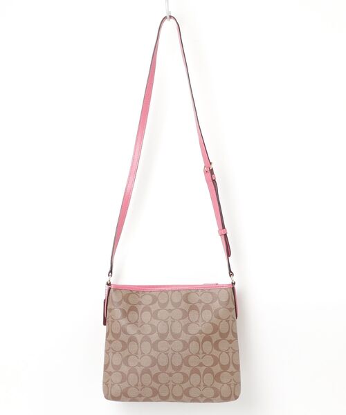 COACH（コーチ） ショルダーバッグ - ベージュ レディース : ZOZOTOWN