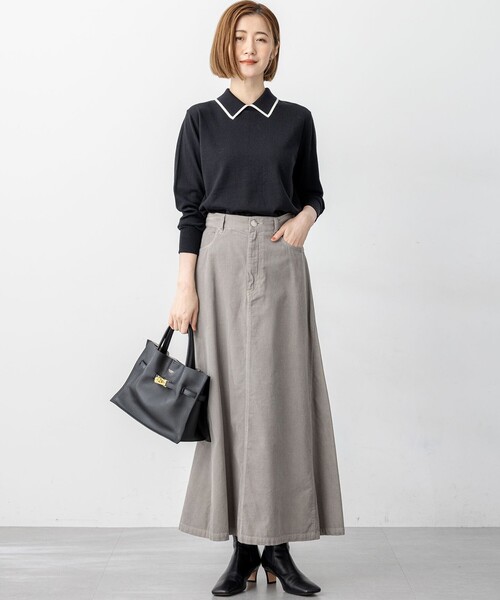 [23 район ] длинный рукав вязаный 38 черный женский 