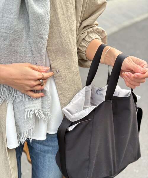 BEARDSLEY（ビアズリー） トートバッグ DogプリントBAG レディース