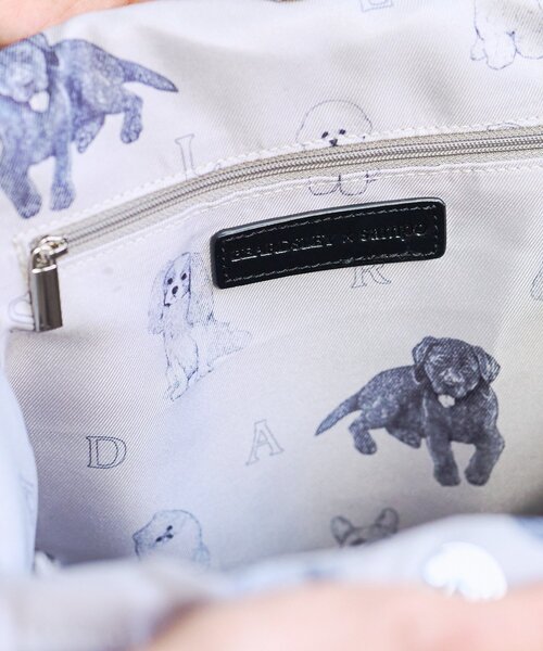 BEARDSLEY（ビアズリー） トートバッグ DogプリントBAG レディース