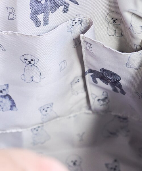 BEARDSLEY（ビアズリー） トートバッグ DogプリントBAG レディース