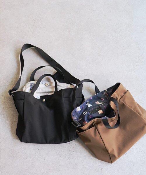 BEARDSLEY（ビアズリー） トートバッグ DogプリントBAG レディース