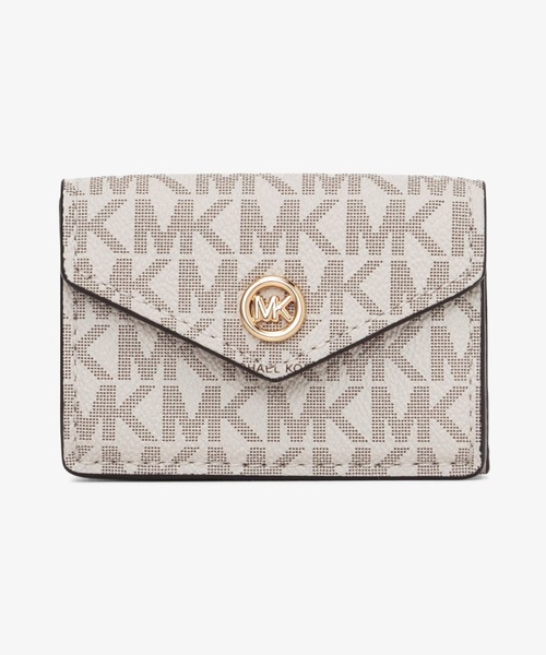 MICHAEL KORS レディース三つ折財布（色：ピンク系）｜財布