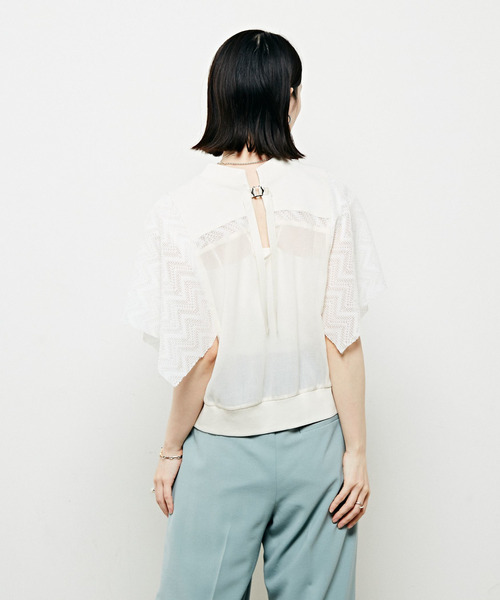 「SOFFITTO」 ノースリーブトップス FREE アイボリー レディース_画像5