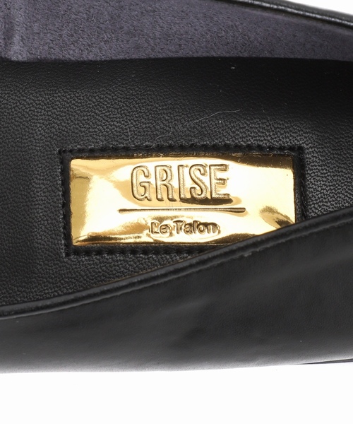 「GRISE」 パンプス 24.5cm ブラック系その他 レディース_画像8