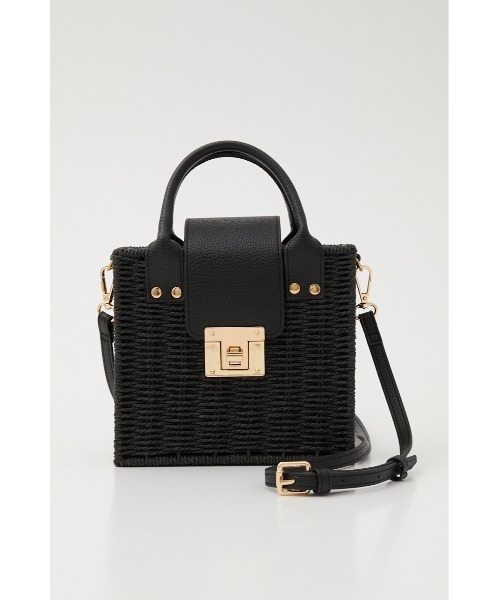 「rienda」 2WAYバッグ FREE ブラック レディース_画像3