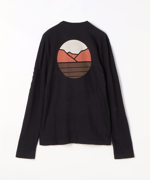 「JAMES PERSE」 長袖Tシャツ 2 オレンジ メンズ_画像3