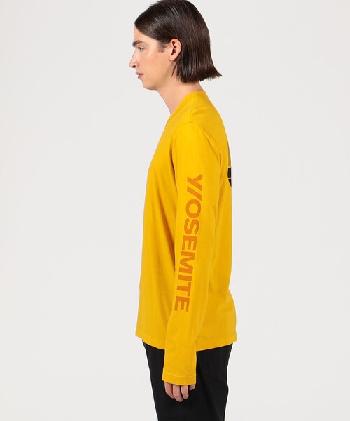 「JAMES PERSE」 長袖Tシャツ 2 オレンジ メンズ_画像6