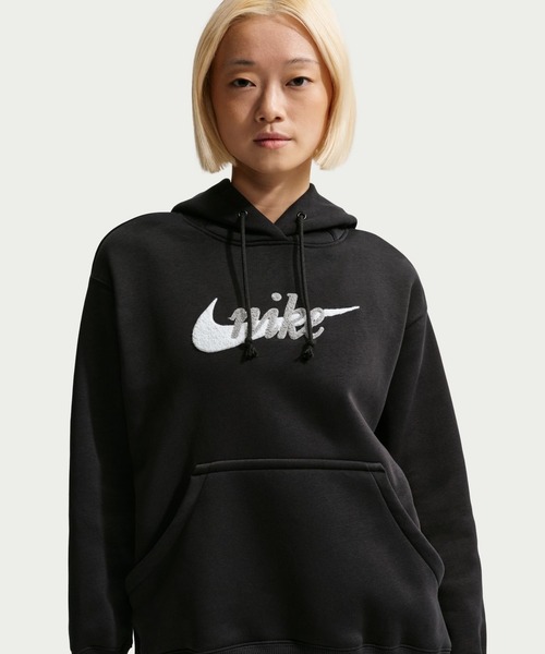NIKE（ナイキ） パーカー ウィメンズ NSW PHNX フリース OS L/S ロゴ