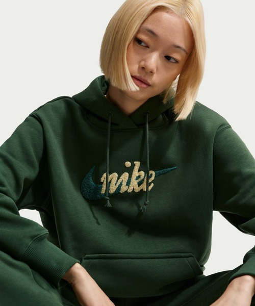 NIKE（ナイキ） パーカー ウィメンズ NSW PHNX フリース OS L/S ロゴ