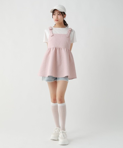repipi armario（レピピアルマリオ） パンツ ビジューデニムショート