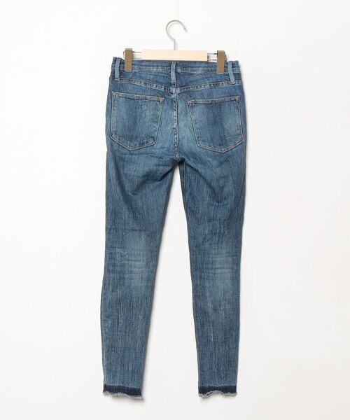 「FRAME DENIM」 スキニーデニムパンツ 25 ブルー レディース_画像2