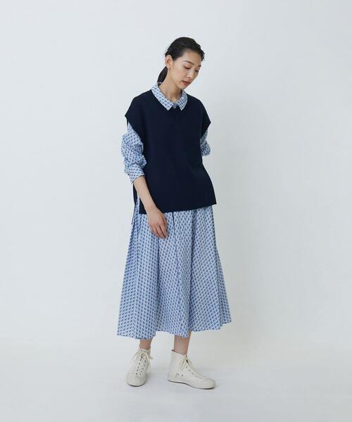 「LOISIR」 長袖ブラウス FREE グリーン レディース_画像3