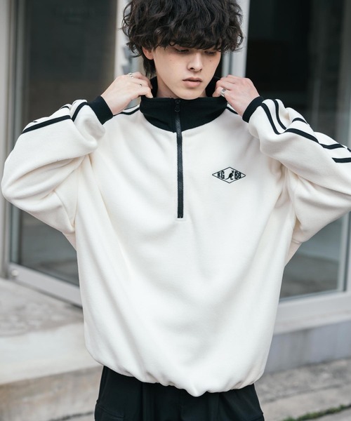 「KANGOL」 スウェットカットソー L ホワイト メンズ_画像3