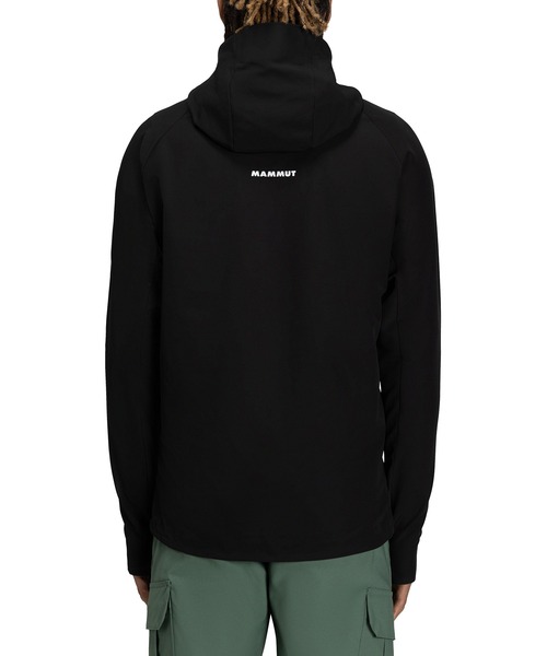 「MAMMUT」 マウンテンパーカー LARGE ブラック メンズの画像