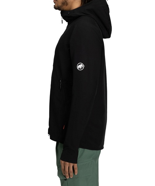 「MAMMUT」 マウンテンパーカー LARGE ブラック メンズの画像