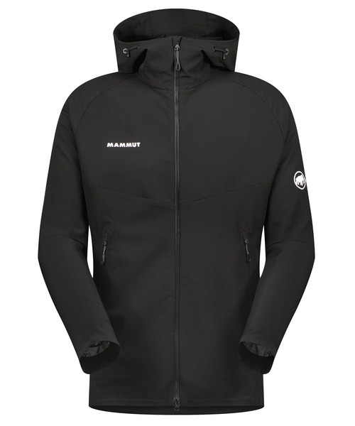 「MAMMUT」 マウンテンパーカー LARGE ブラック メンズの画像