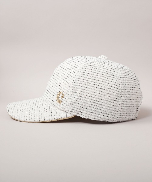 「CA4LA」 キャップ ONESIZE ホワイト レディースの画像