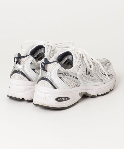 「New Balance」 ローカットスニーカー 23.0cm ホワイト レディースの画像