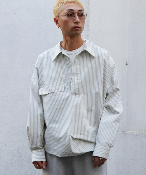 シャツ Marvine Pontiak / マービンポンティアックシャツメーカーズ Twist P/O メンズ