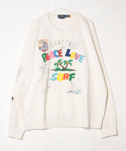 Deuxieme Classe LOVE A PEACE スウェット POLO RALPH LAUREN（ポロ・ラルフローレン） トレーナー スウェット