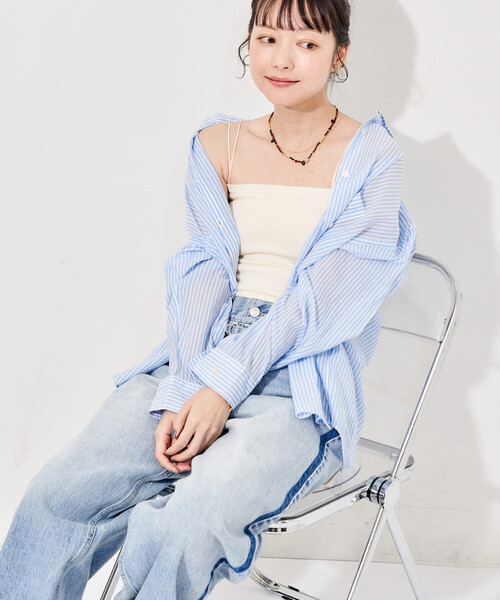FREAK'S STORE（フリークスストア） キャミソール フラットカップ付き