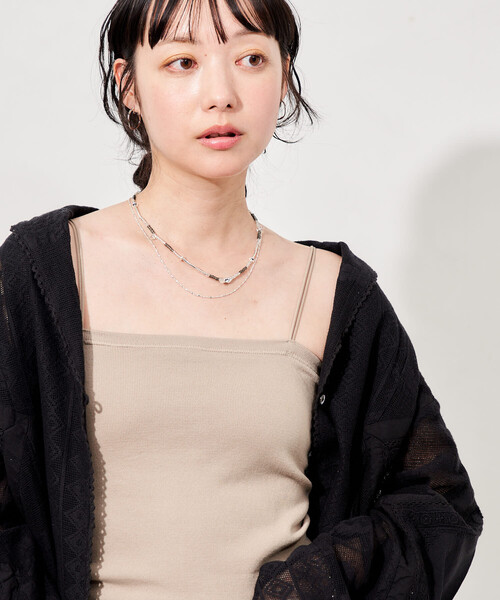 FREAK'S STORE（フリークスストア） キャミソール フラットカップ付き