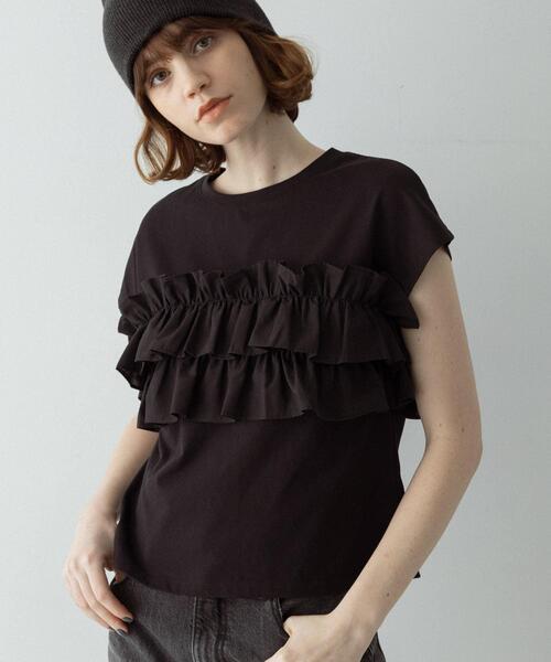 URBAN RESEARCH Sonny Label tシャツ 半袖 「WEB限定」フリル