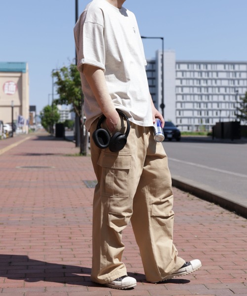 「UNCORD」 カーゴパンツ LARGE ブラック メンズ_画像3