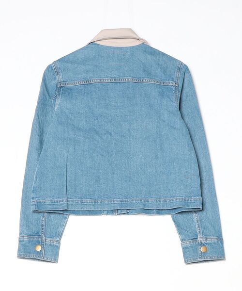 デニムジャケット gジャン BANANA REPUBLIC FACTORY STORE　　デニム バーン ジャケット レディースの画像