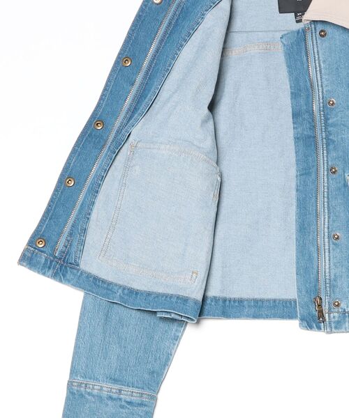 デニムジャケット gジャン BANANA REPUBLIC FACTORY STORE　　デニム バーン ジャケット レディースの画像