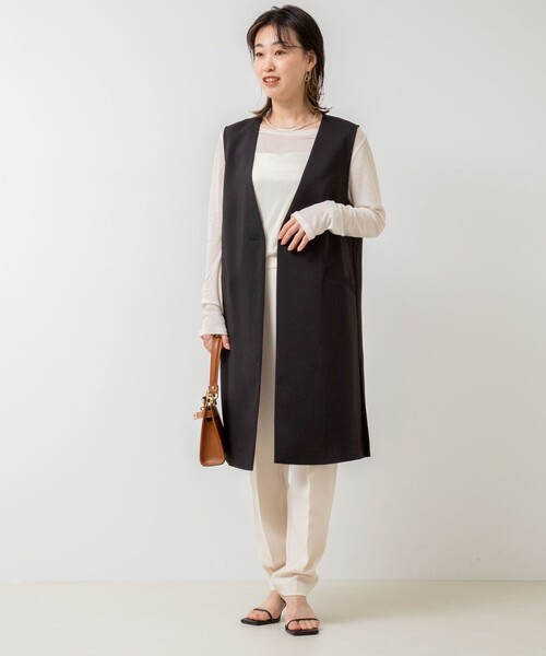 NOLLEY’S ノースリーブベスト 新品未使用　ブラックサイズ38 NOLLEY'S（ノーリーズ） ベスト 38 ブラック レディース : ZOZOTOWN