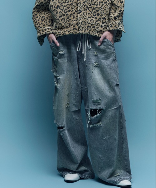 DANKE SCHON（ダンケシェーン） ワイドパンツ ジーンズ DankeSchon 