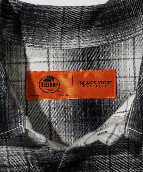 「RED KAP」 長袖シャツ MEDIUM ブラウン メンズ_画像5