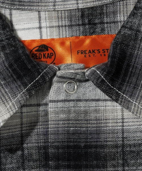 「RED KAP」 長袖シャツ MEDIUM ブラウン メンズ_画像8