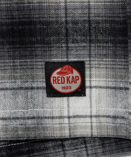 「RED KAP」 長袖シャツ MEDIUM ブラウン メンズ_画像9