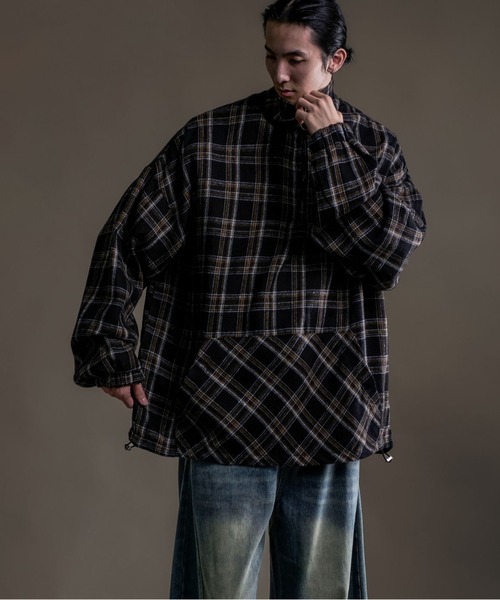 「CALIFORNIA OUTFITTERS」 長袖シャツ FREE ブラック メンズ_画像4