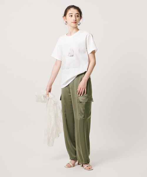UNITED ARROWS（ユナイテッドアローズ） カーゴパンツ サテン クリーン