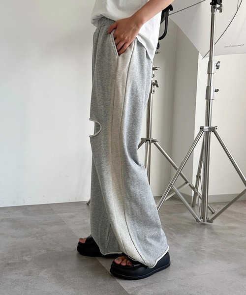 「apres jour mignon」 スウェットパンツ SMALL グレー レディース_画像4