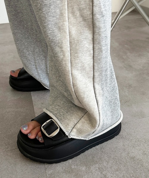 「apres jour mignon」 スウェットパンツ SMALL グレー レディース_画像6
