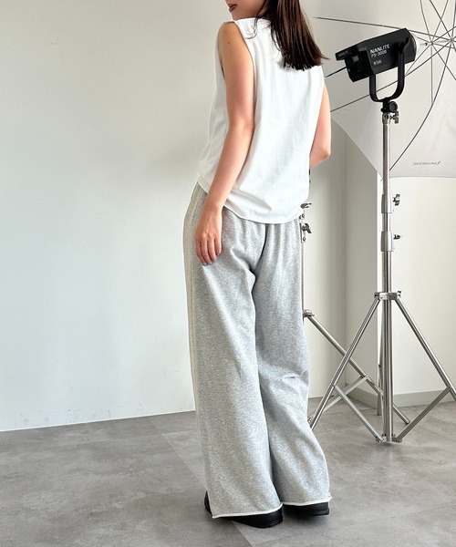 「apres jour mignon」 スウェットパンツ SMALL グレー レディース_画像9